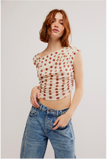 Printed Luna Top