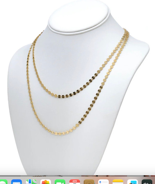 Mykonos Long Layer Necklace