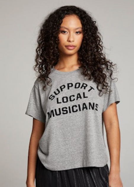 Chaser Support Local Musicians Tee