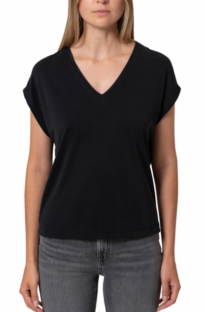 Short Sleeve Fashion Jersey Tees Black