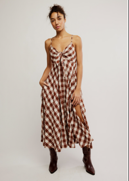 Via Midi Dress