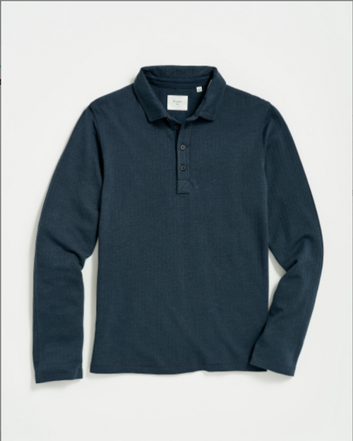 Longsleeve Herringbone Polo Longsleeve Herringbone Polo