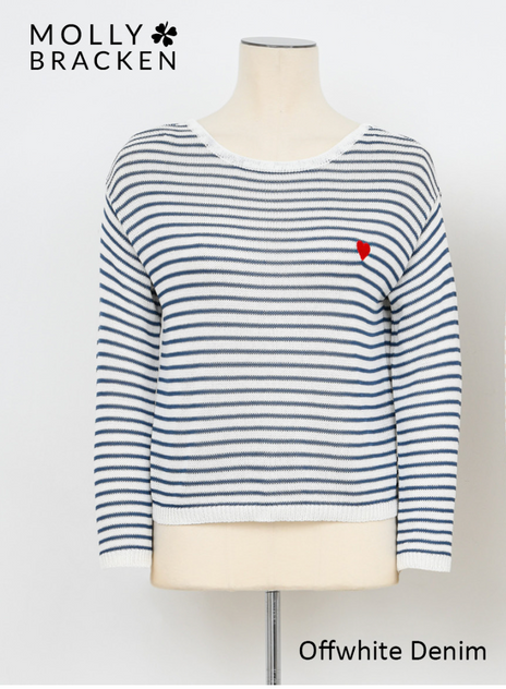 Knitted Sweater Stripe Knitted Sweater Stripe
