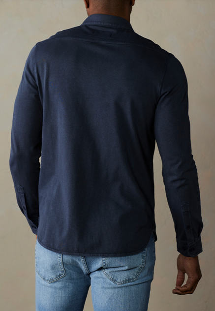 Lennox Jersey Button Up