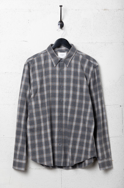 Melange Grid Plaid Wilson Shirt