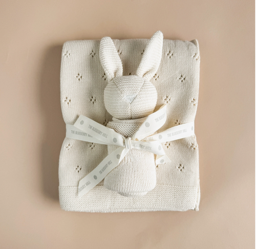 Bunny Blanket Set