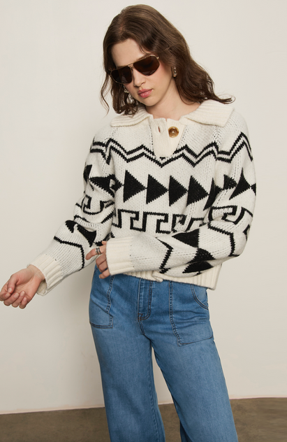Below Zero Fairisle Popover
