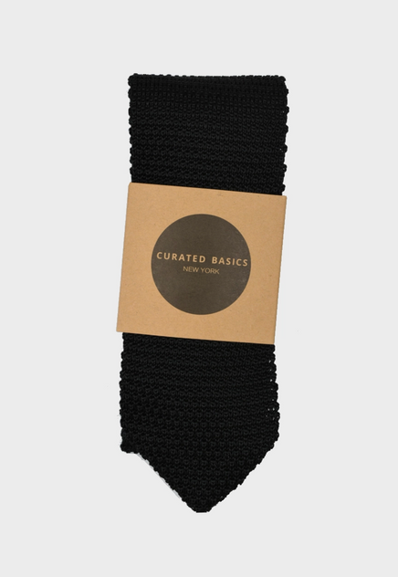 3" Black Tie