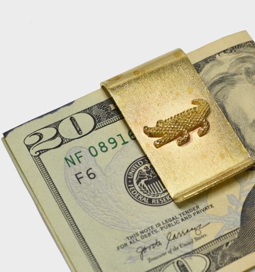 Crocodile Money Clip
