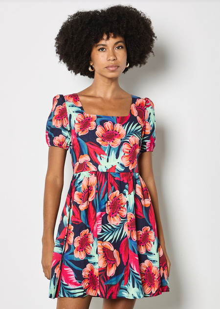 Floral Mini Dress