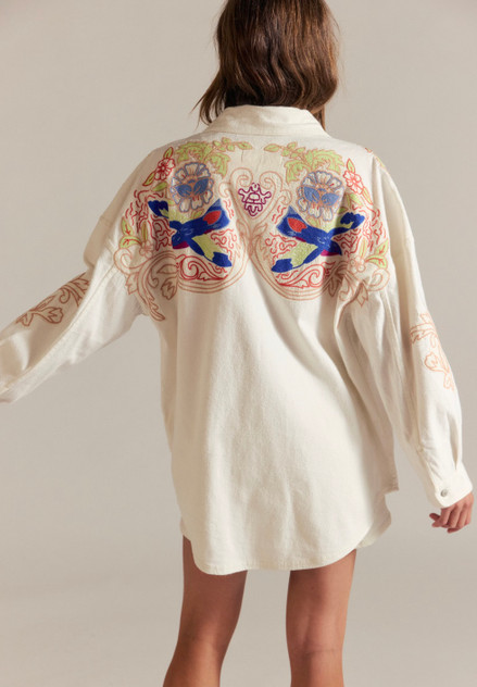 Take Flight Embroirdered Shirt