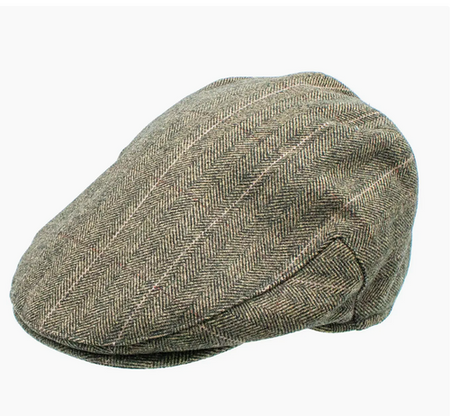 Peaky Wool Flat Cap