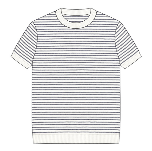 Seawell Beach Stripe Tee