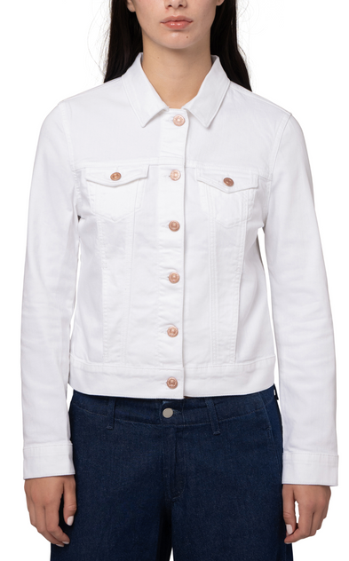 Samantha White Flex Blue Jacket