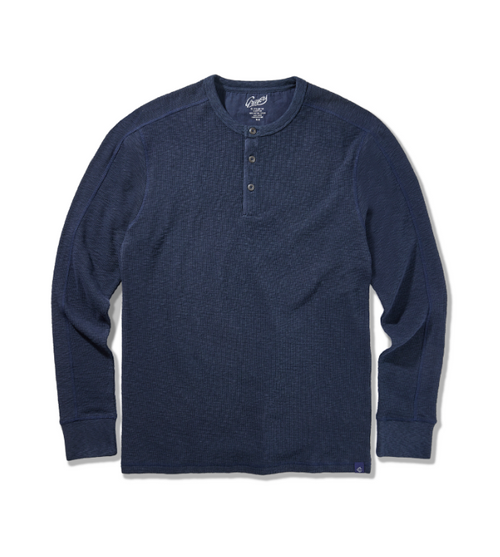 Clint Waffle Henley