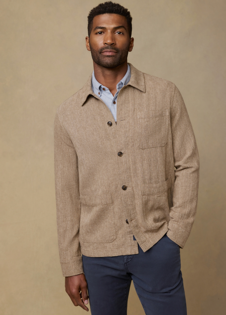 Herringbone Studio Jacket