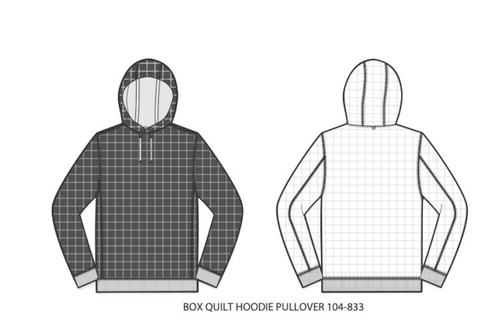 Box Quilt Hoodie