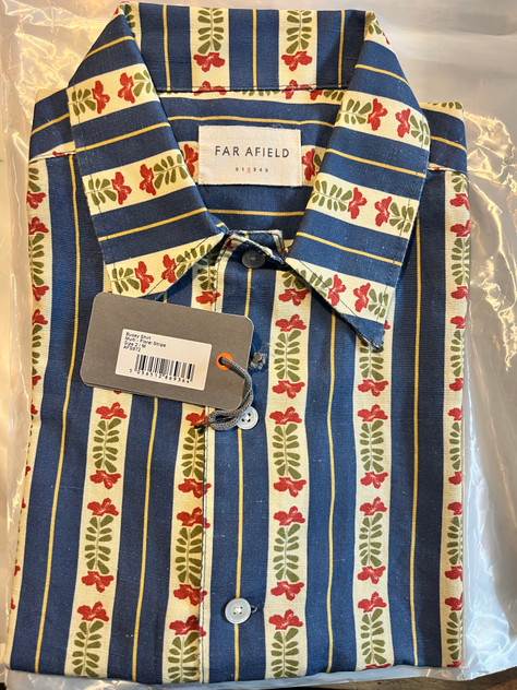 Busey Shirt Floral Stripe