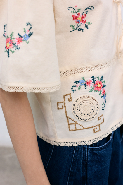 Narcise Embroiderd Blouse