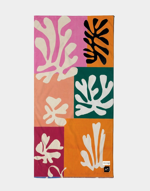Snow Flowers Towel