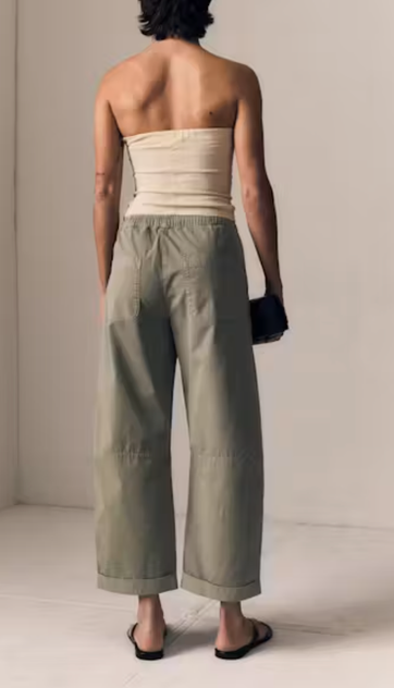Mara Sateen Drawstring Pant