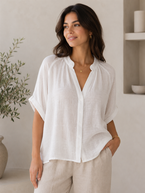 Gauze Blouse