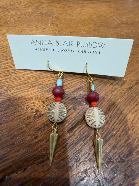 Anna Blair Earrings Heart / Spikes