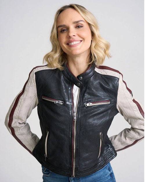 Isadora RF Leather Jacket