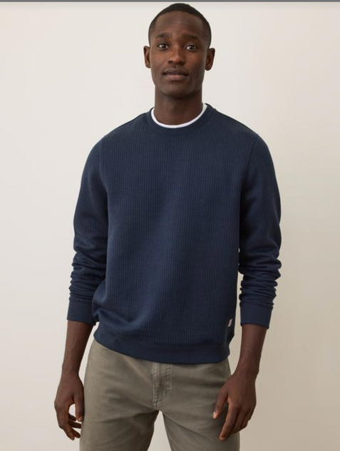 Corbet Quilted Crewneck Corbet Quilted Crewneck