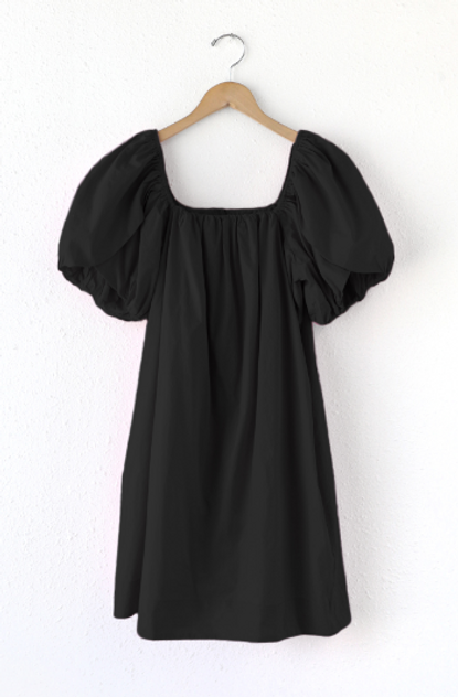 Hope Tulip Sleeve Poplin Dress Hope Tulip Sleeve Poplin Dress