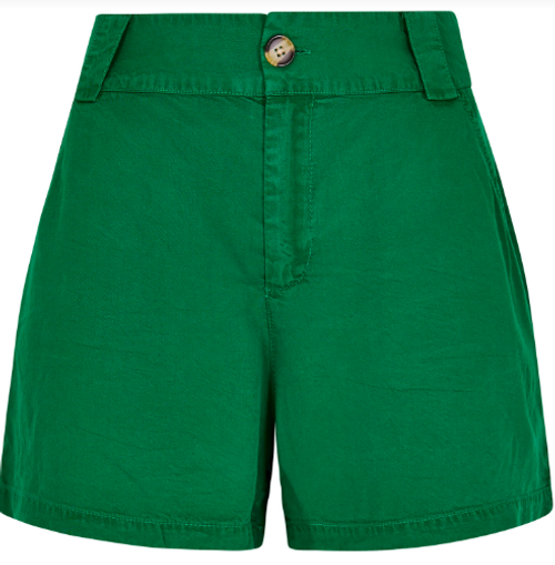 Lyocell Garment Wash Shorts