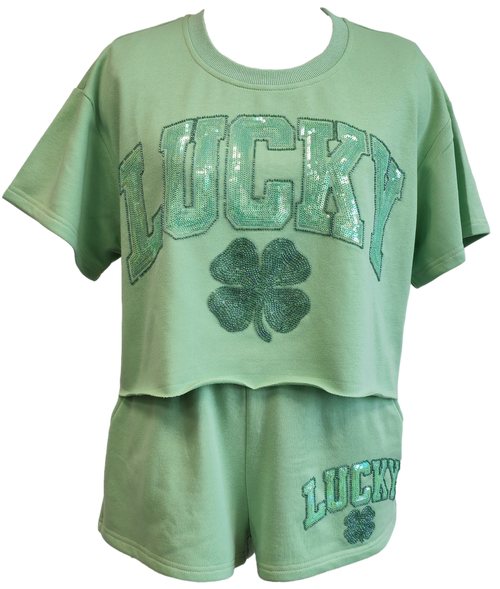 Lucky Short Sleeve Top