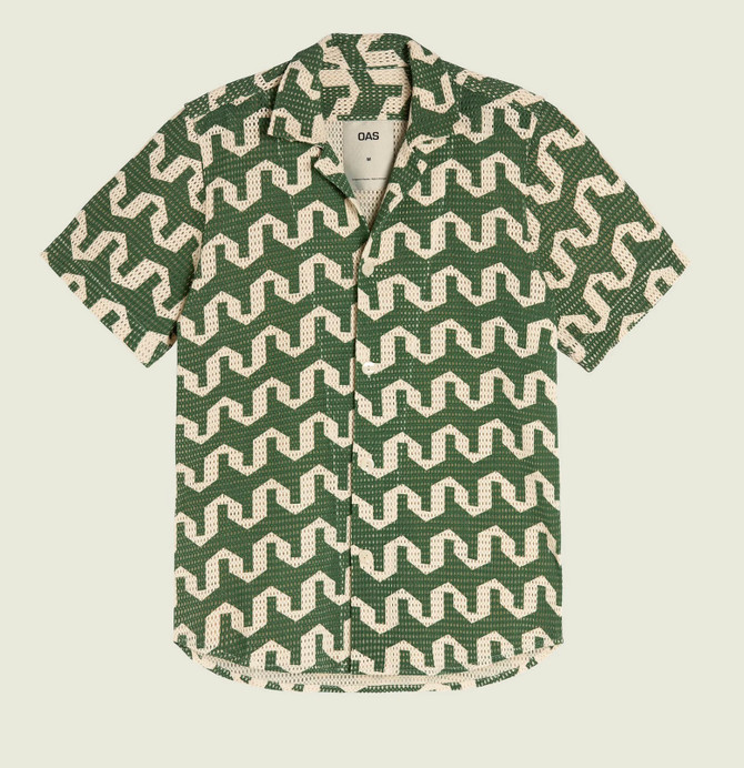 Cuba Net Shirt - Hazel Twenty/Lex Twenty Menswear