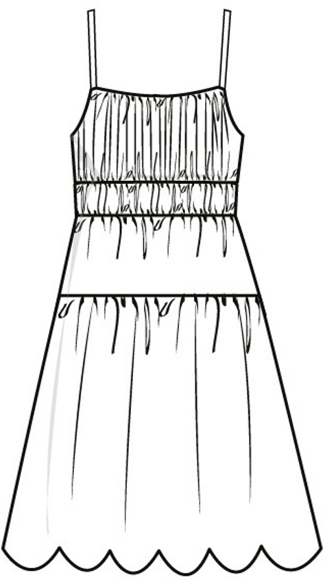Llana Eyelet Pineapple Mini Dress 