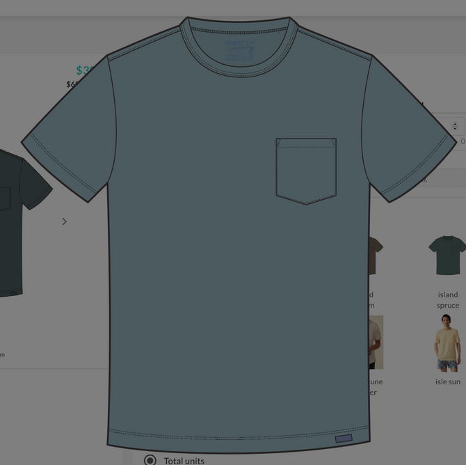 Sunwashed Pocket Tee