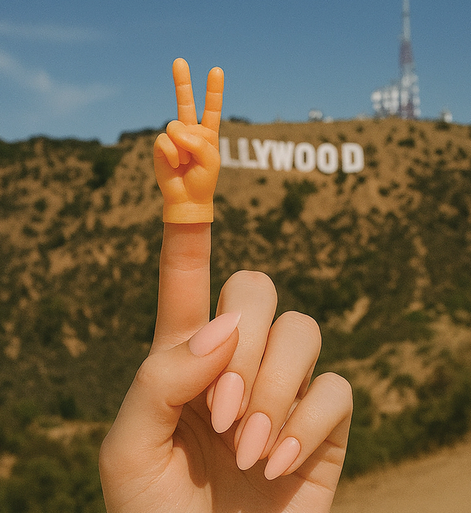 Tiny Hands Peace Sign