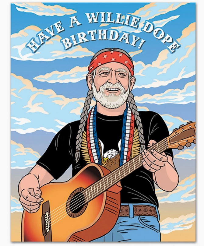 Have A Willie Dope Birthday Card