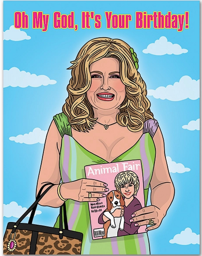 Oh My God It's Your Birthday Card Oh My God It's Your Birthday Card