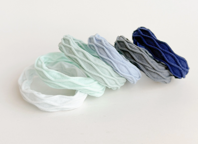 Coastal Wavy Seamless Hair Ties