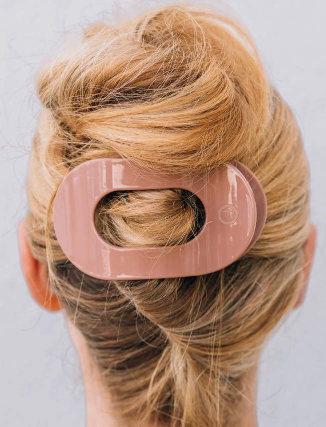 Round Flat Hair Clip Large