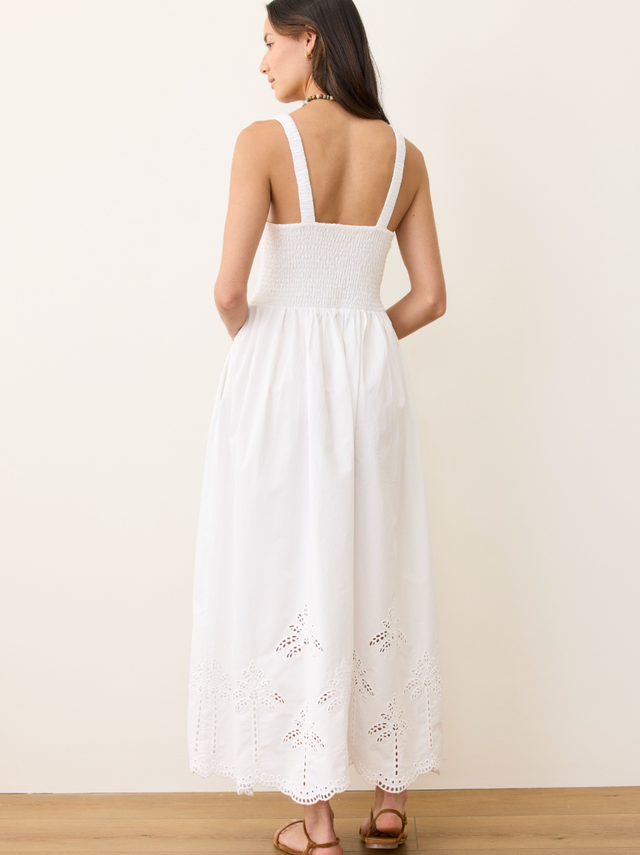 Selene Eyelet Maxi Dress
