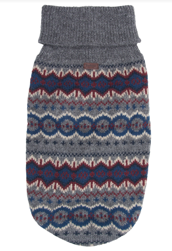 Fair Isle Dog Jumper