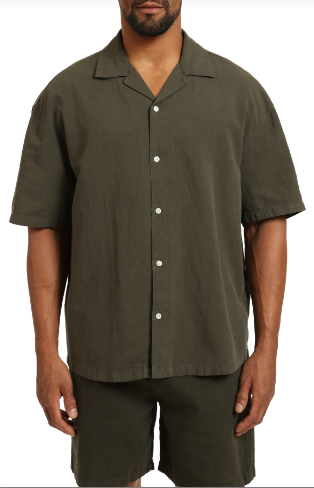 SS Linen Blend Shirt