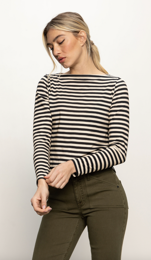 Boatneck LS Tee