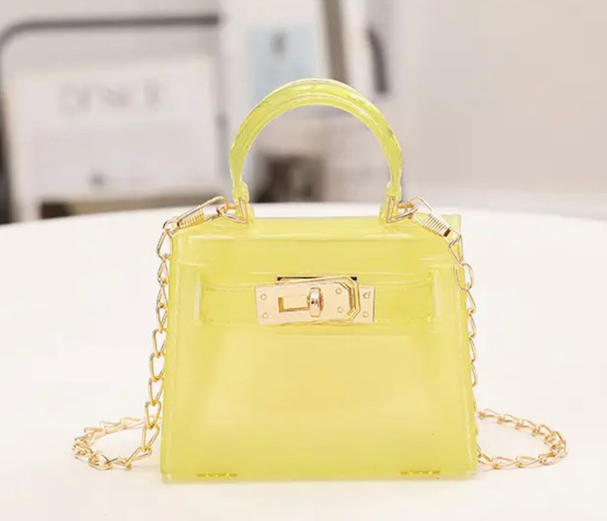 Kelly Candy Color Transparent Bag