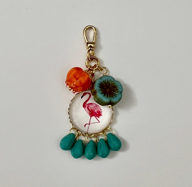 Flamingo Charm Cluster Flamingo Charm Cluster