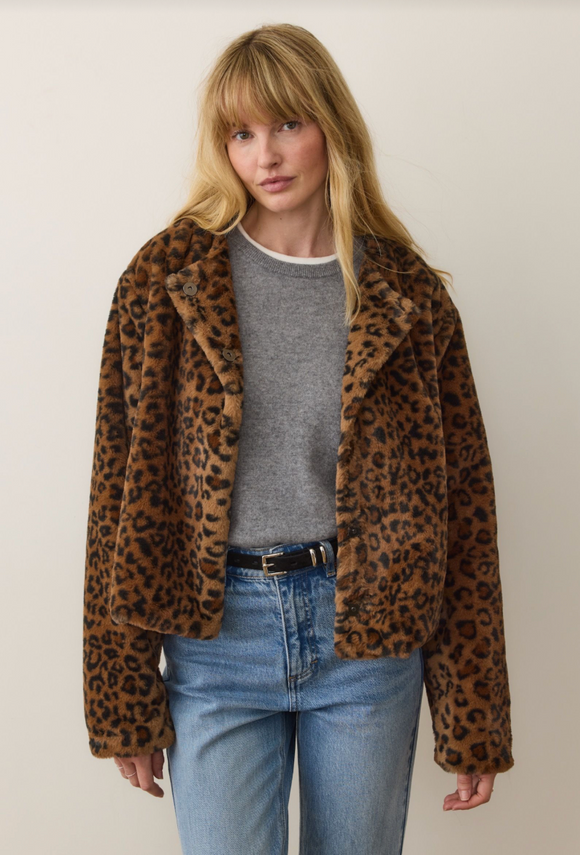Tessa Leopard Jacket