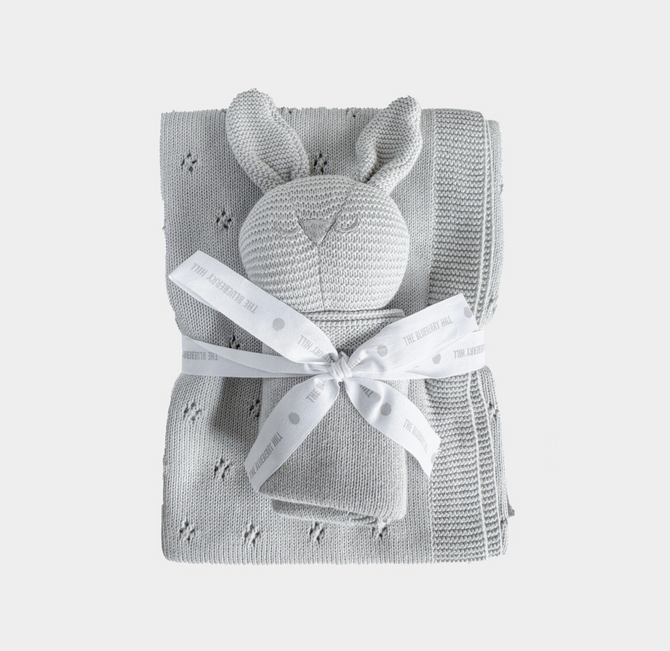 Bunny Blanket Set