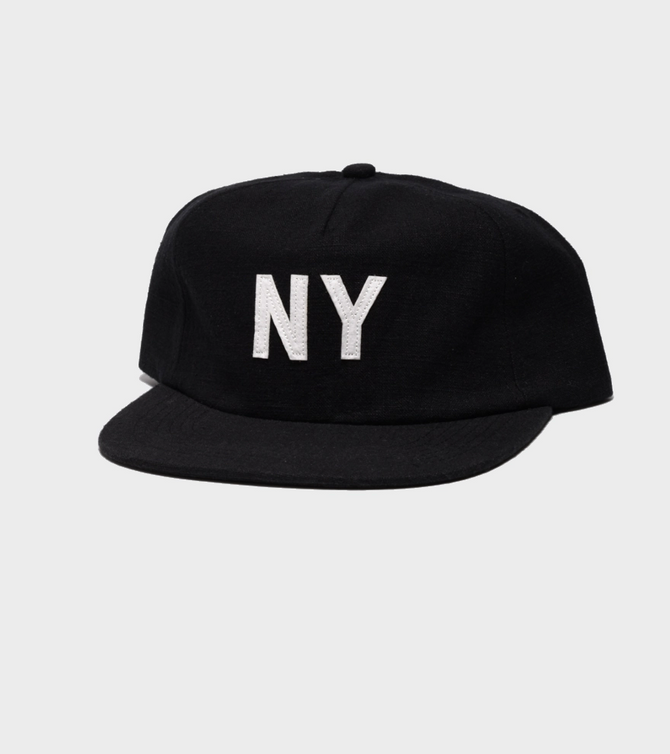 Linen NY Hat