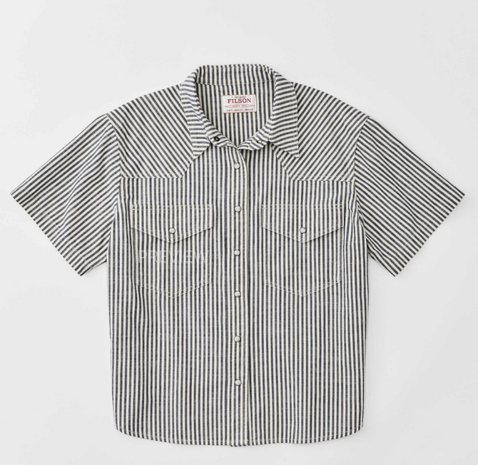 Chambray Western Shirt